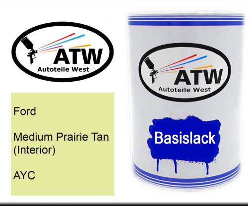 Ford, Medium Prairie Tan (Interior), AYC: 500ml Lackdose, von ATW Autoteile West.